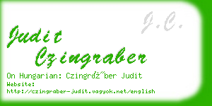 judit czingraber business card